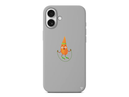 Hopper Havuç Lansman Model İçi Kadife Silikon Telefon Kılıfı