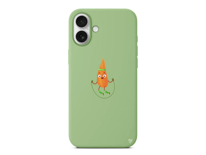 Hopper Havuç Lansman Model İçi Kadife Silikon Telefon Kılıfı – Plus Serisine Özel