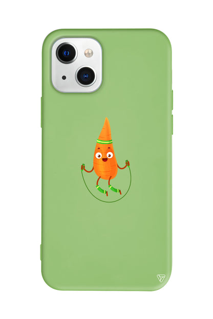 Hopper Havuç Lansman Model İçi Kadife Silikon Telefon Kılıfı – Plus Serisine Özel