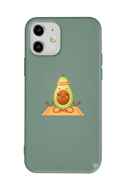 Yogacado Lansman Model İçi Kadife Silikon Telefon Kılıfı