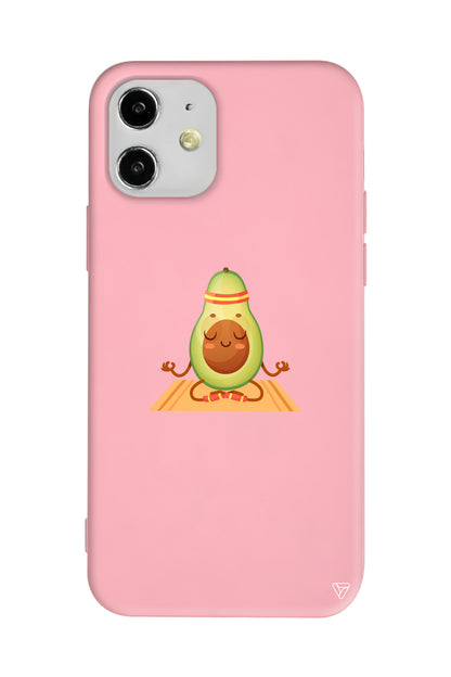 Yogacado Lansman Model İçi Kadife Silikon Telefon Kılıfı