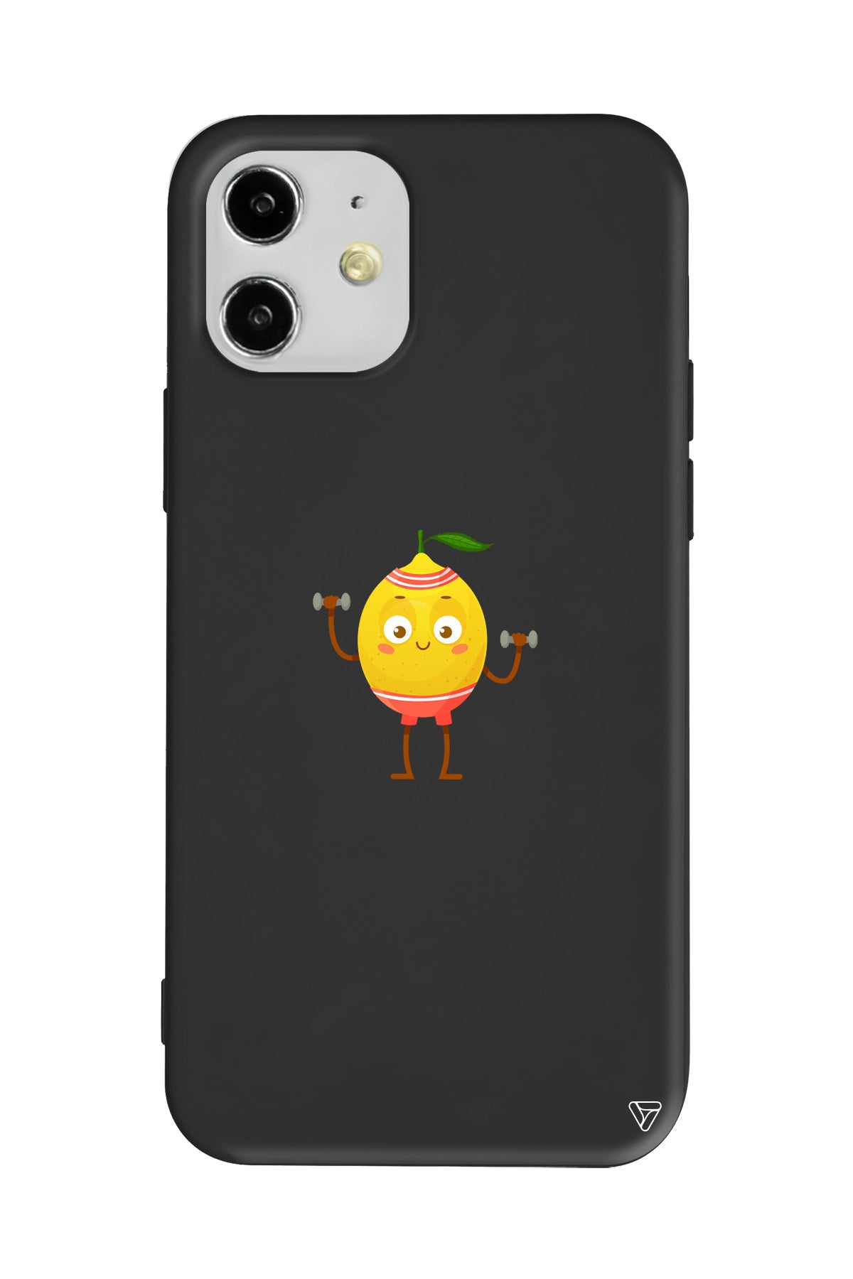 Muscular Lemon Lansman Model İçi Kadife Silikon Telefon Kılıfı