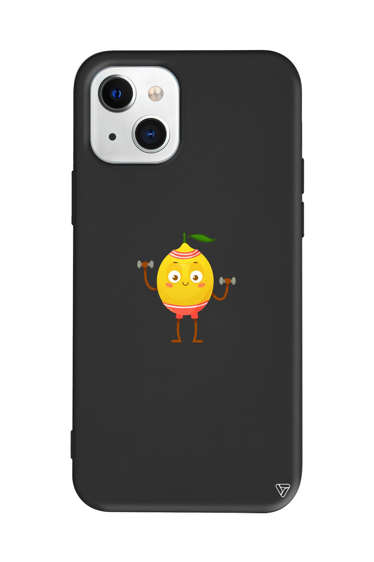 Muscular Lemon Lansman Model İçi Kadife Silikon Telefon Kılıfı