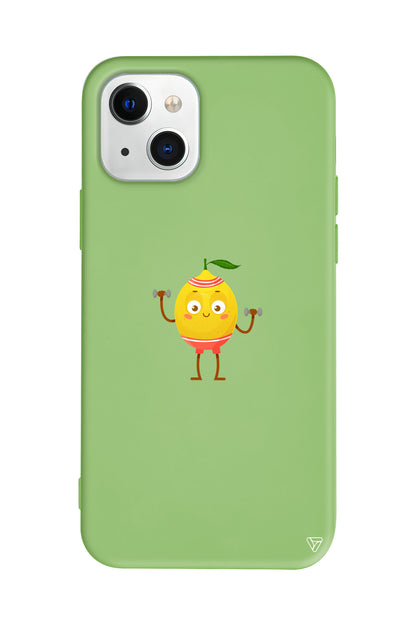 Muscular Lemon Lansman Model İçi Kadife Silikon Telefon Kılıfı – Plus Serisine Özel