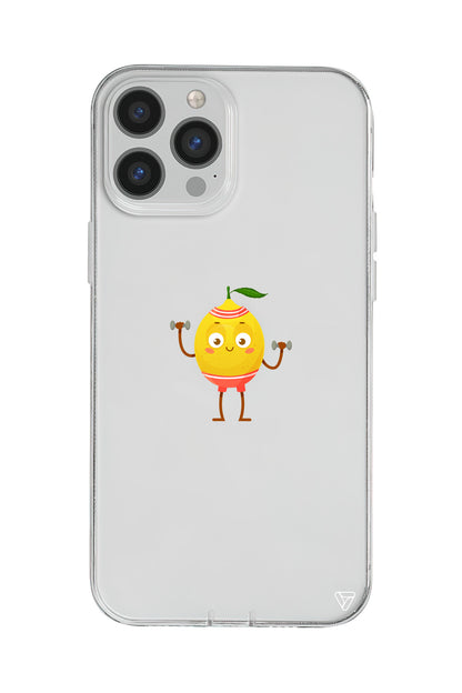 Muscular Lemon Lansman Model İçi Kadife Silikon Telefon Kılıfı