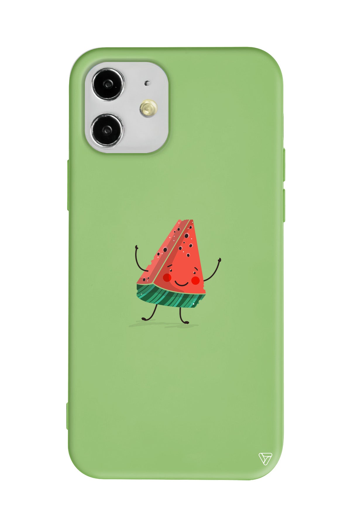 Sliced Melon Lansman Model İçi Kadife Silikon Telefon Kılıfı