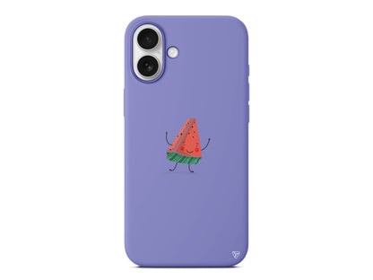 Sliced Melon Lansman Model İçi Kadife Silikon Telefon Kılıfı – Plus Serisine Özel