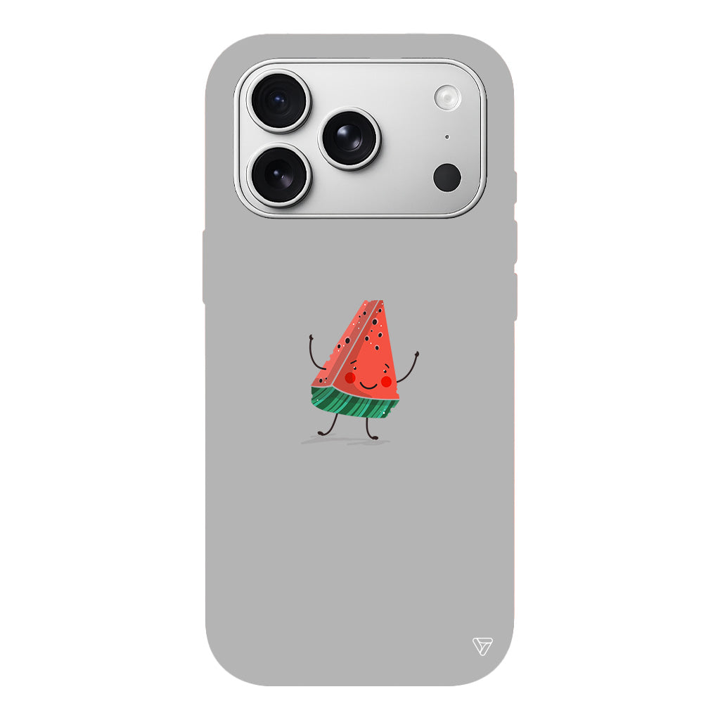 Sliced Melon Lansman Model İçi Kadife Silikon Telefon Kılıfı