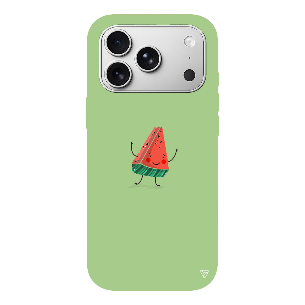 Sliced Melon Lansman Model İçi Kadife Silikon Telefon Kılıfı