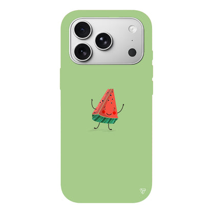 Sliced Melon Lansman Model İçi Kadife Silikon Telefon Kılıfı