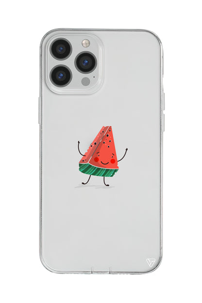 Sliced Melon Lansman Model İçi Kadife Silikon Telefon Kılıfı