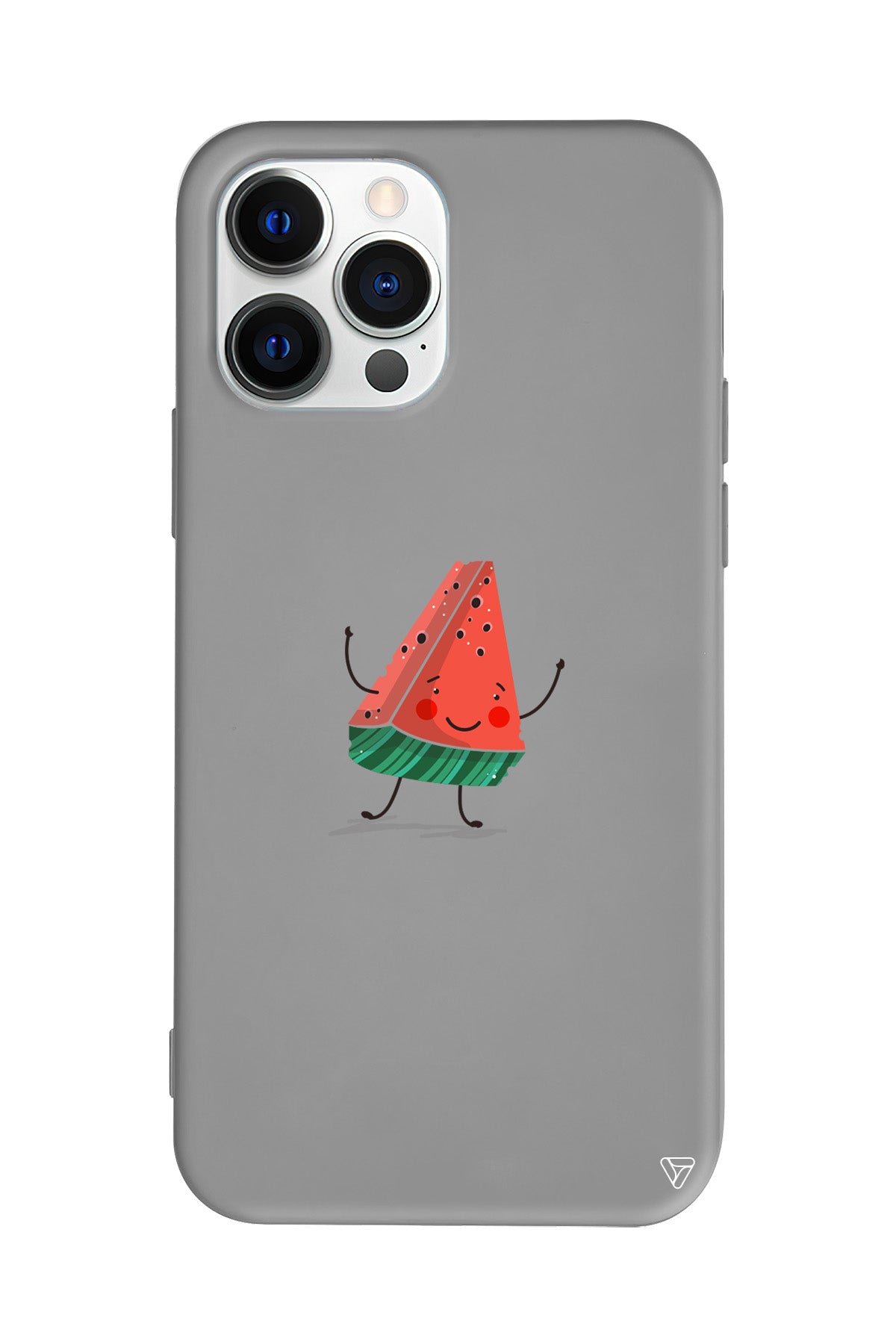 Sliced Melon Lansman Model İçi Kadife Silikon Telefon Kılıfı