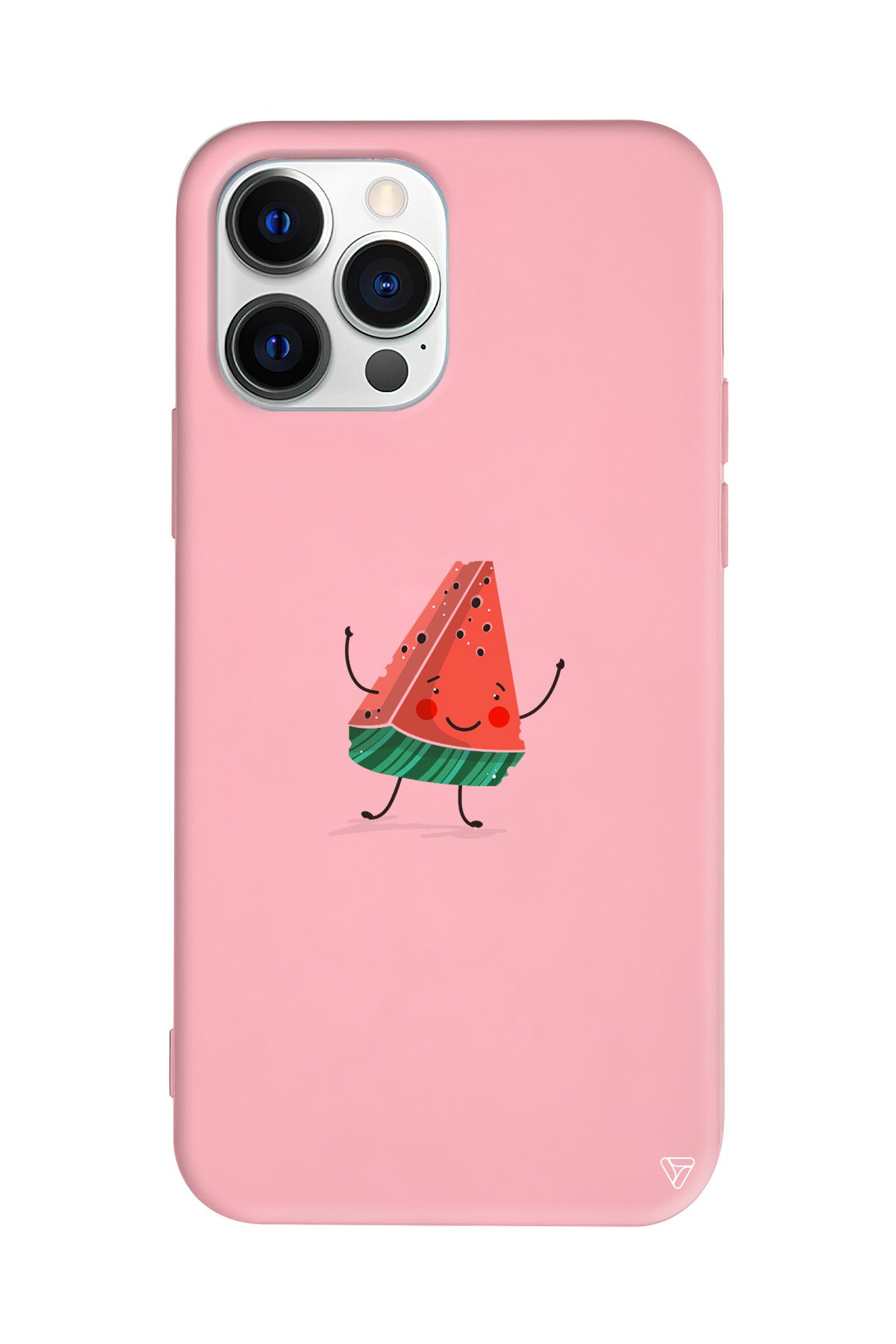 Sliced Melon Lansman Model İçi Kadife Silikon Telefon Kılıfı