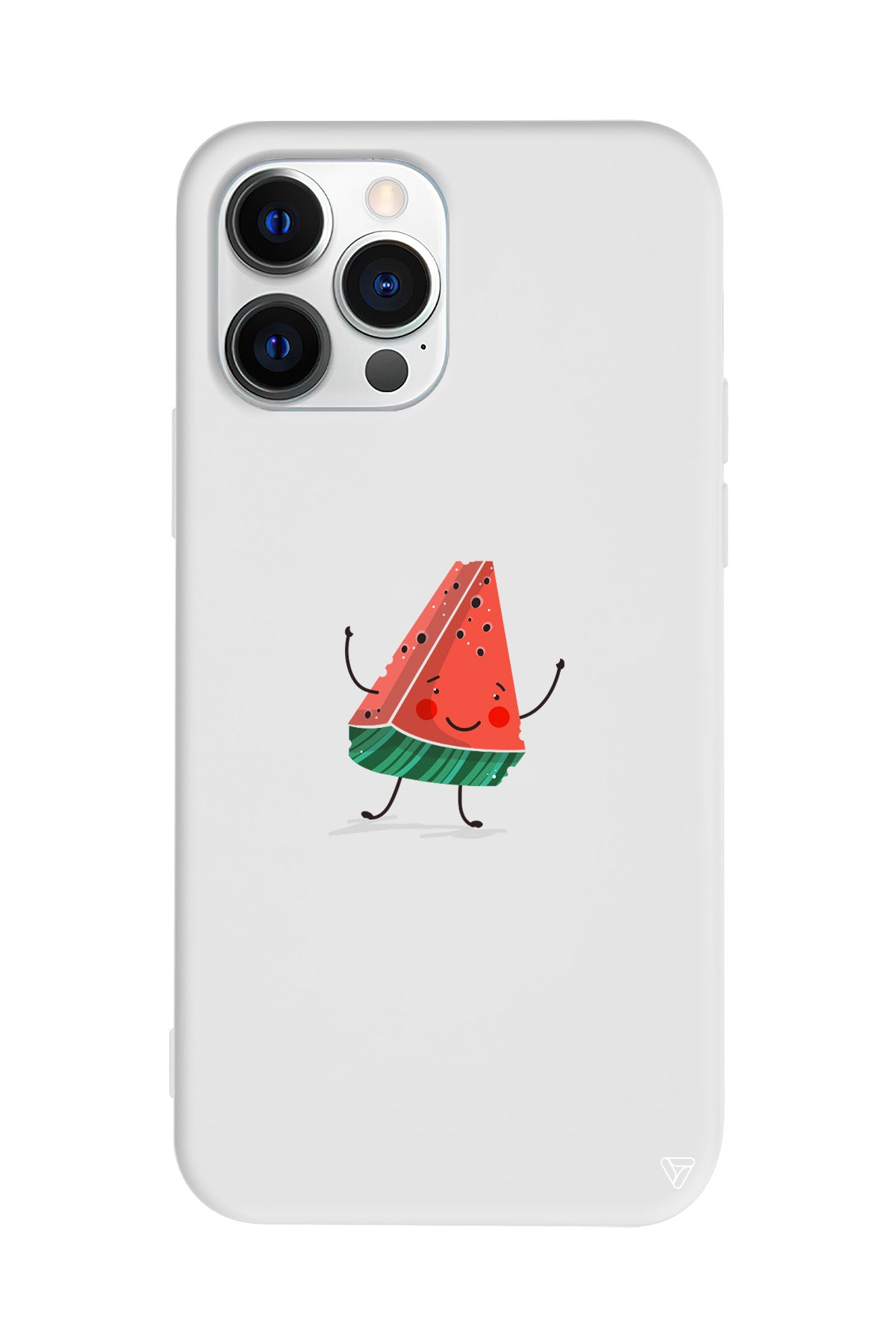 Sliced Melon Lansman Model İçi Kadife Silikon Telefon Kılıfı