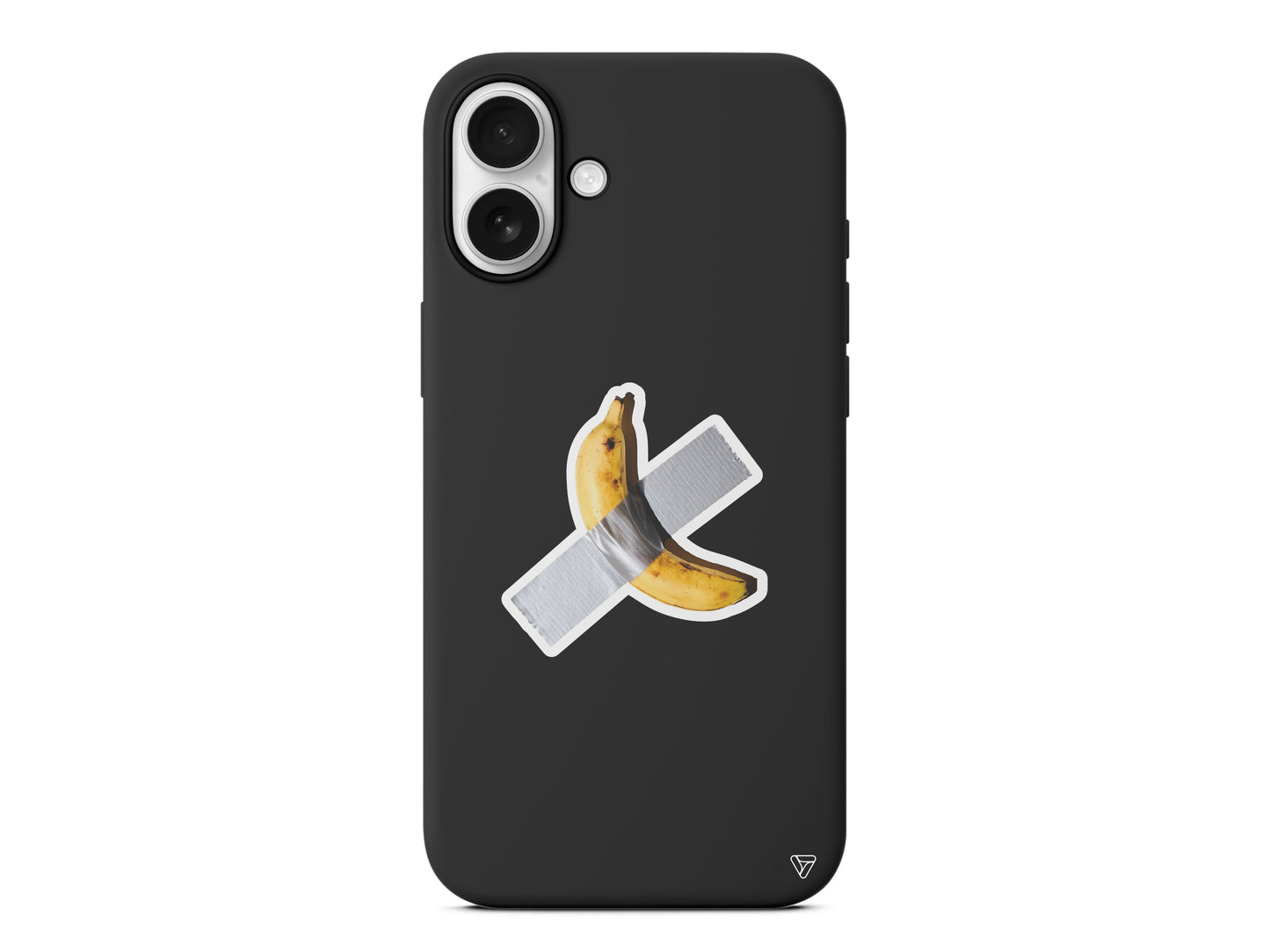 Duvara Bantlanmış Muz Lansman Model İçi Kadife Silikon Telefon Kılıfı – Plus Serisine Özel