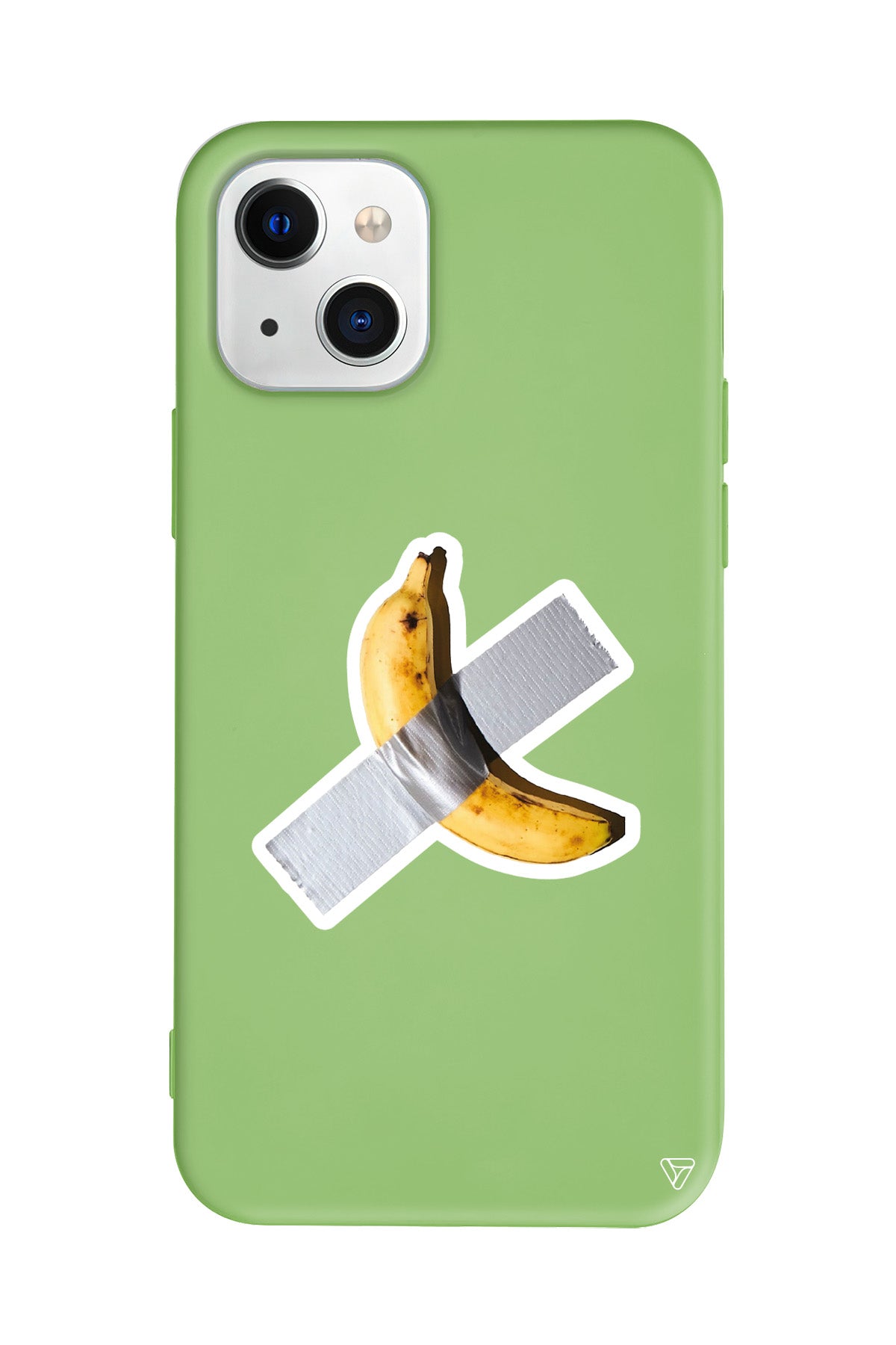 Duvara Bantlanmış Muz Lansman Model İçi Kadife Silikon Telefon Kılıfı – Plus Serisine Özel