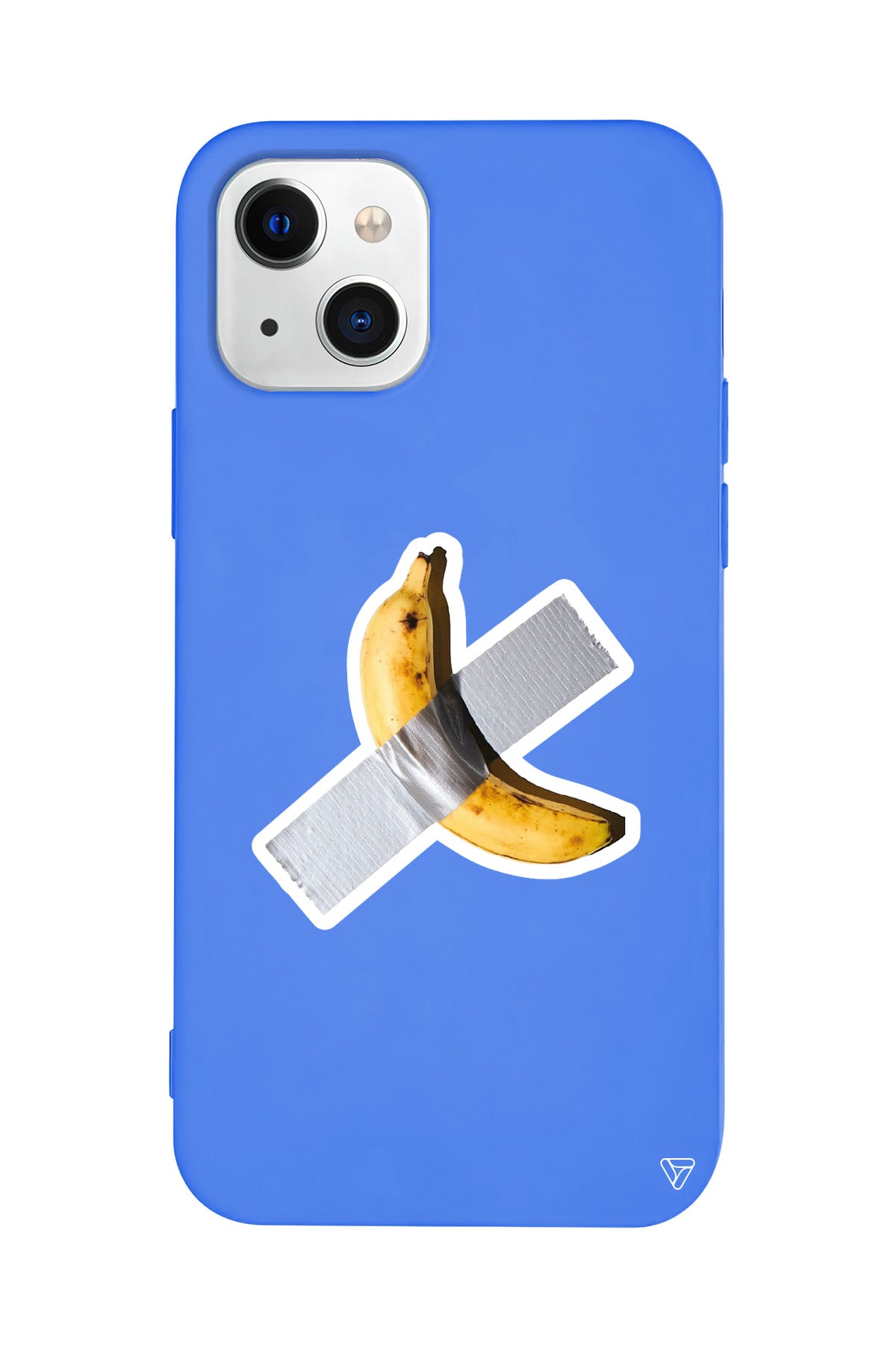 Duvara Bantlanmış Muz Lansman Model İçi Kadife Silikon Telefon Kılıfı