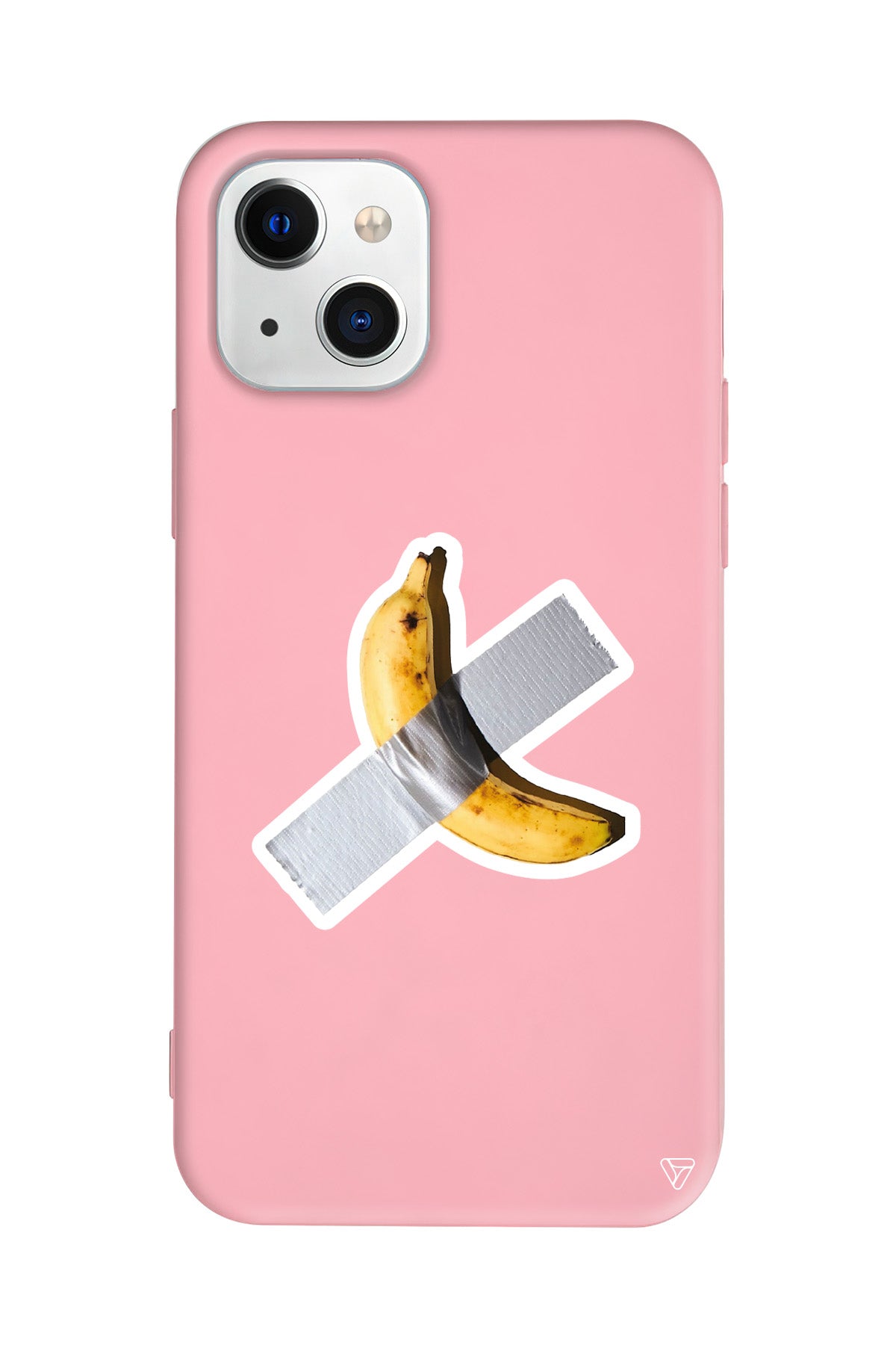 Duvara Bantlanmış Muz Lansman Model İçi Kadife Silikon Telefon Kılıfı – Plus Serisine Özel