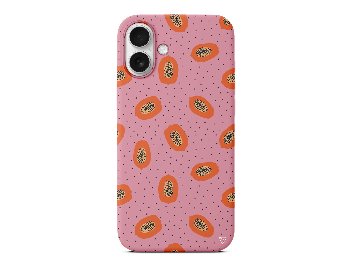 Papaya Lansman Model İçi Kadife Silikon Telefon Kılıfı – Plus Serisine Özel