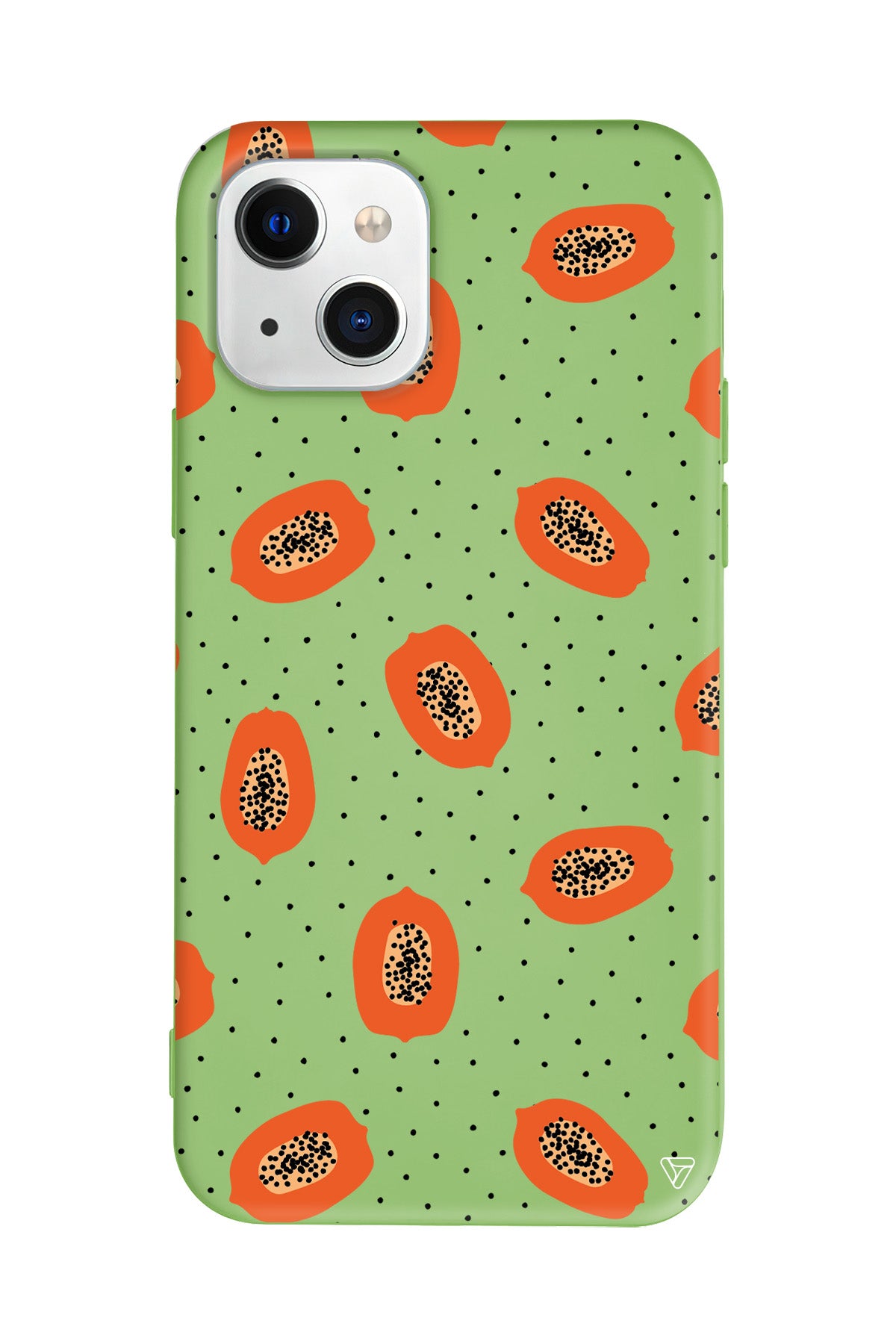 Papaya Lansman Model İçi Kadife Silikon Telefon Kılıfı – Plus Serisine Özel