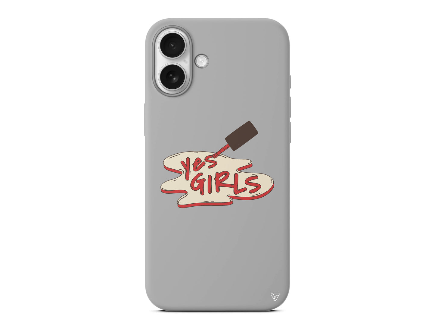 Yes Girls Lansman Model İçi Kadife Silikon Telefon Kılıfı