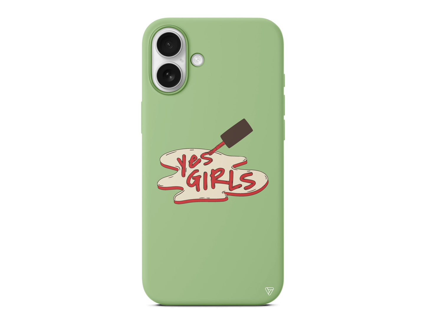 Yes Girls Lansman Model İçi Kadife Silikon Telefon Kılıfı – Plus Serisine Özel