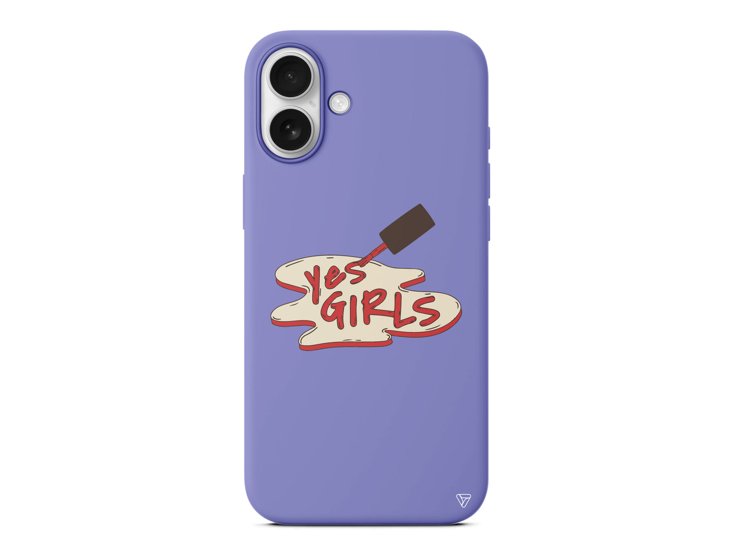 Yes Girls Lansman Model İçi Kadife Silikon Telefon Kılıfı – Plus Serisine Özel