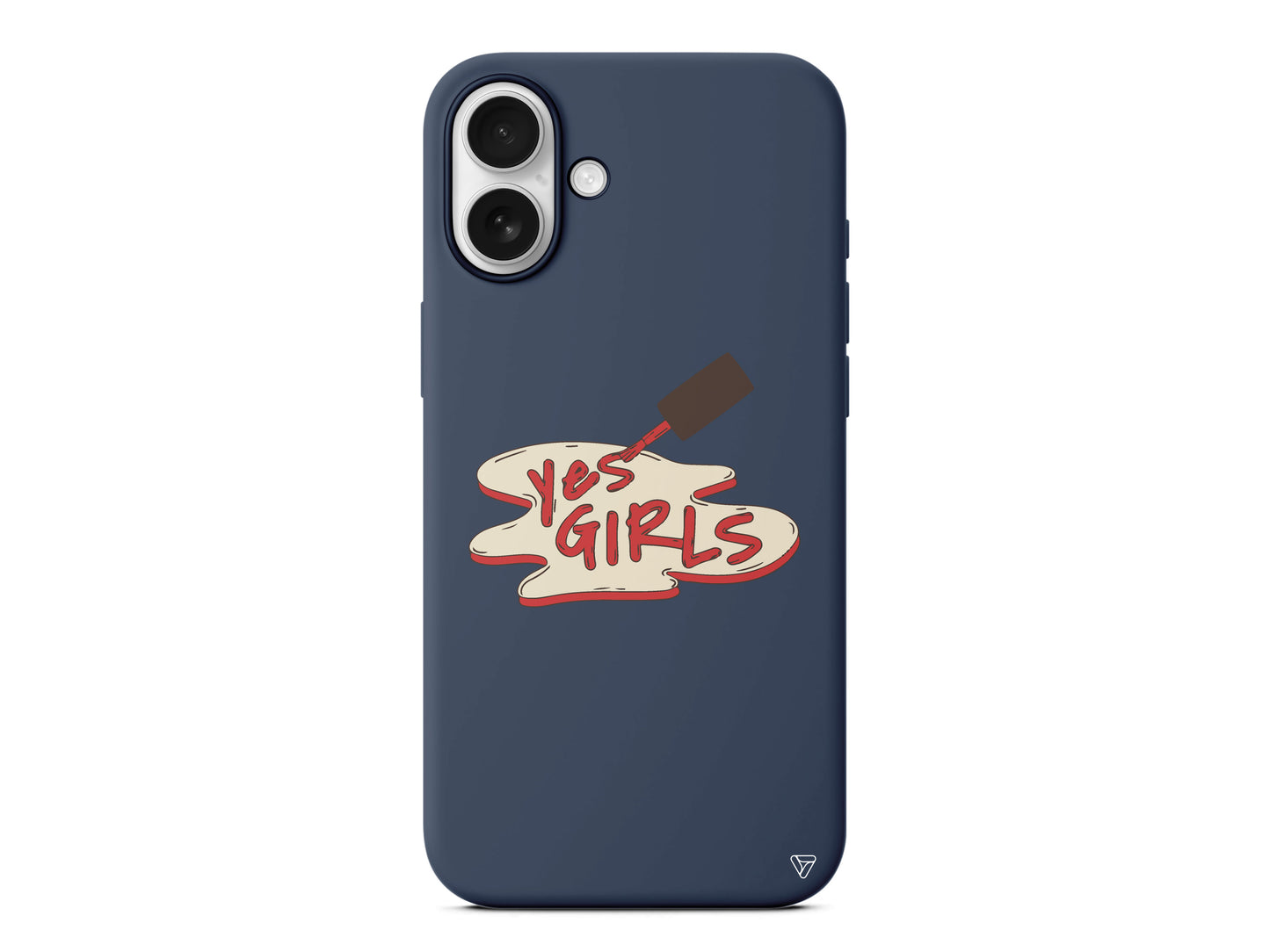 Yes Girls Lansman Model İçi Kadife Silikon Telefon Kılıfı