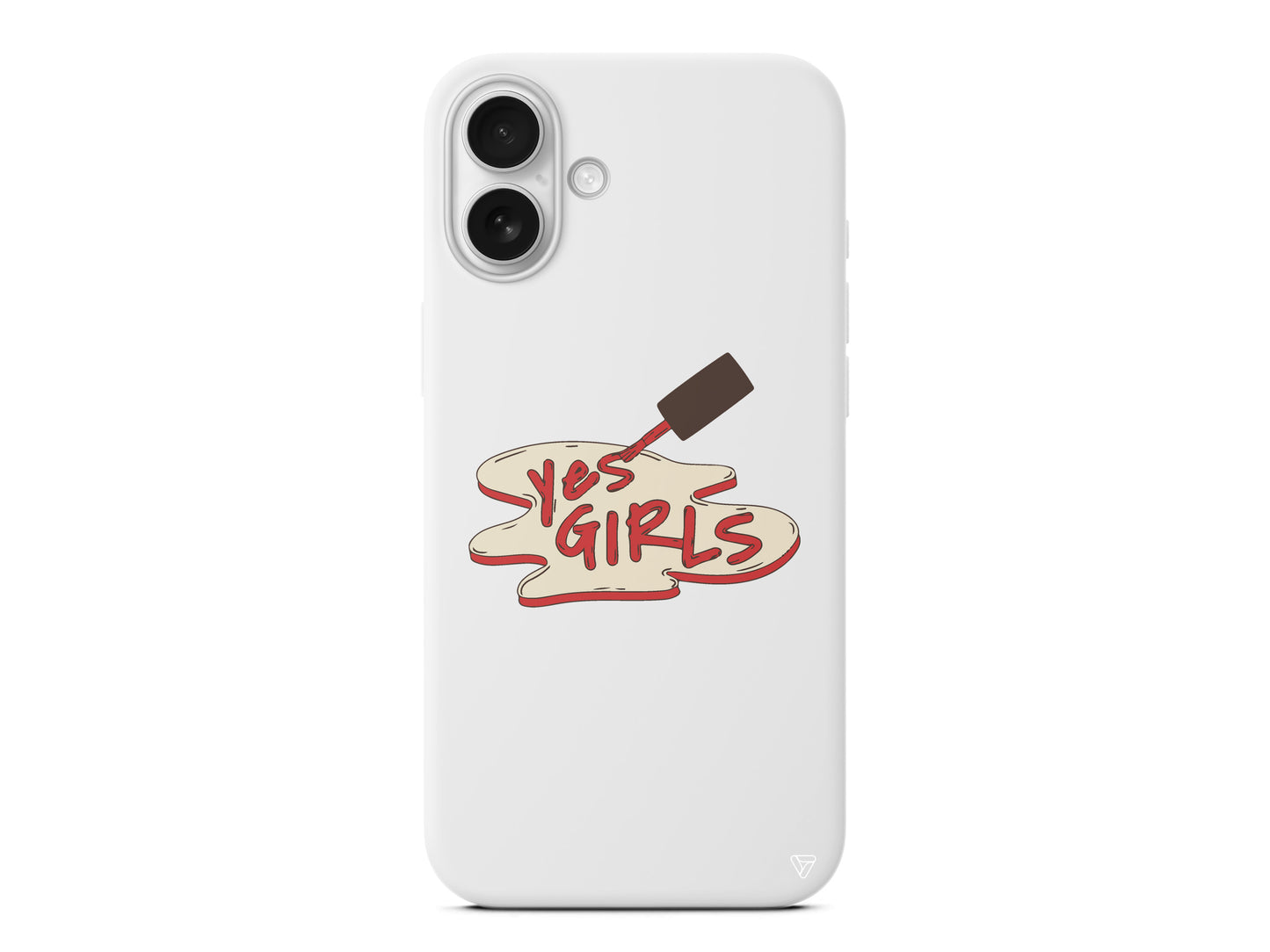 Yes Girls Lansman Model İçi Kadife Silikon Telefon Kılıfı – Plus Serisine Özel