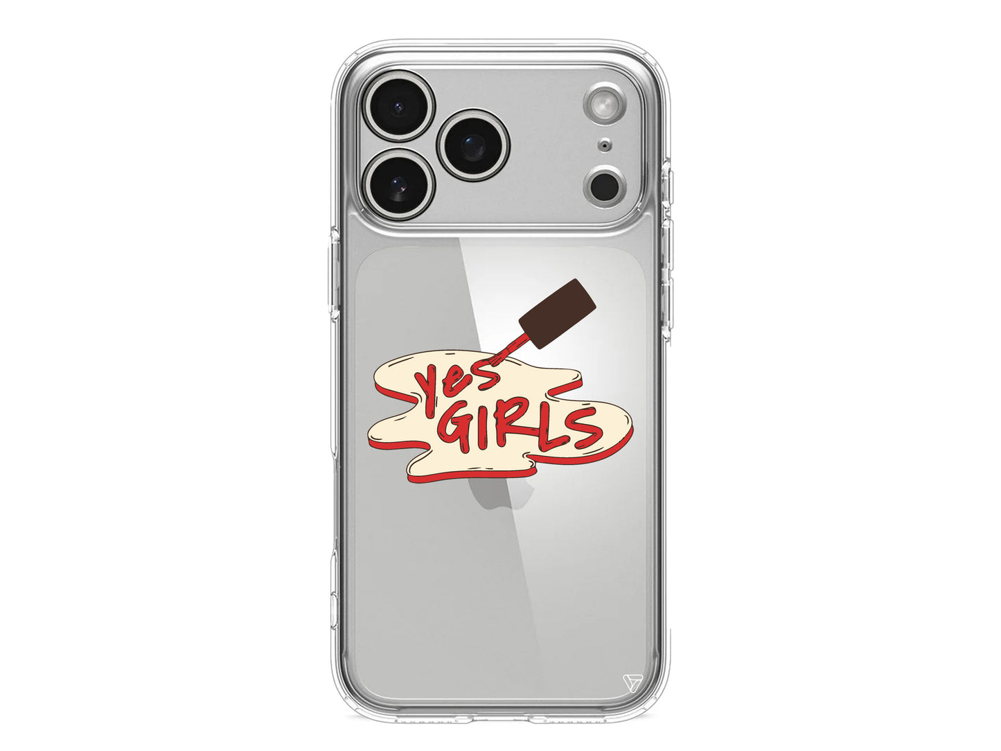 Yes Girls Lansman Model İçi Kadife Silikon Telefon Kılıfı