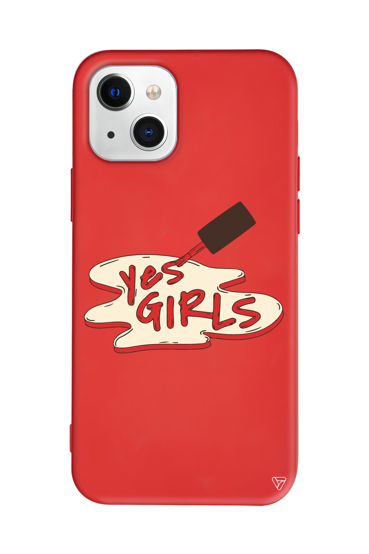 Yes Girls Lansman Model İçi Kadife Silikon Telefon Kılıfı – Plus Serisine Özel