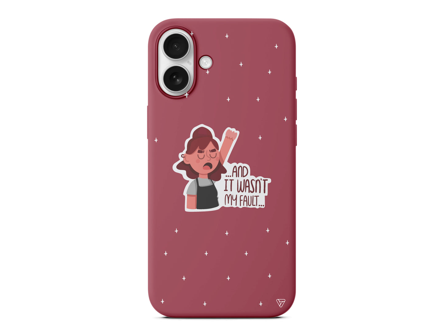 My Fault Lansman Model İçi Kadife Silikon Telefon Kılıfı – Plus Serisine Özel