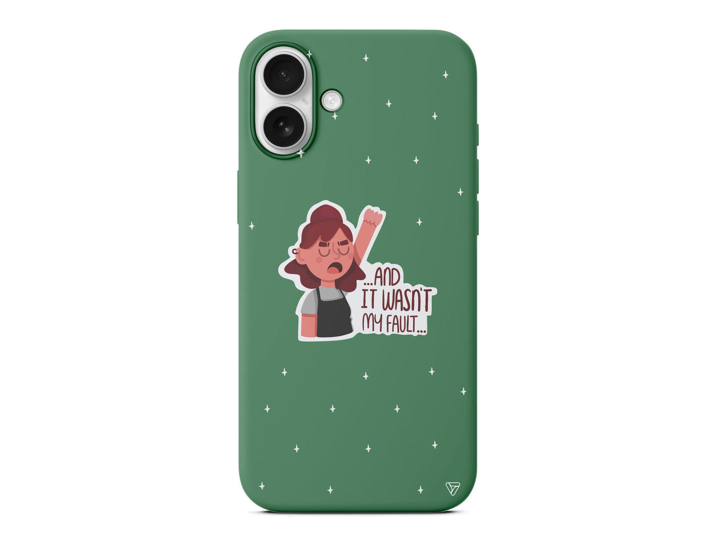 My Fault Lansman Model İçi Kadife Silikon Telefon Kılıfı – Plus Serisine Özel