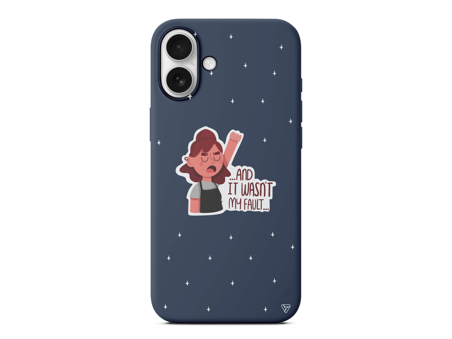 My Fault Lansman Model İçi Kadife Silikon Telefon Kılıfı – Plus Serisine Özel