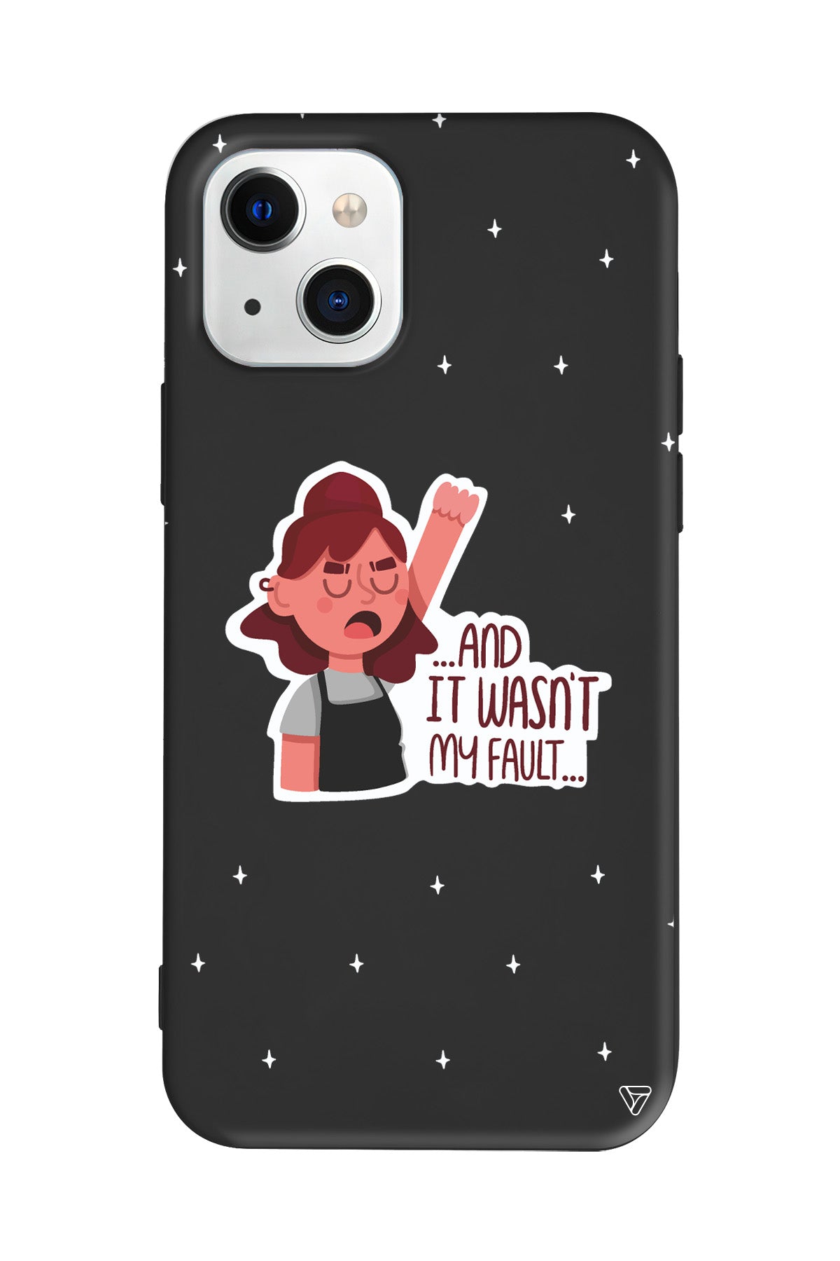 My Fault Lansman Model İçi Kadife Silikon Telefon Kılıfı – Plus Serisine Özel