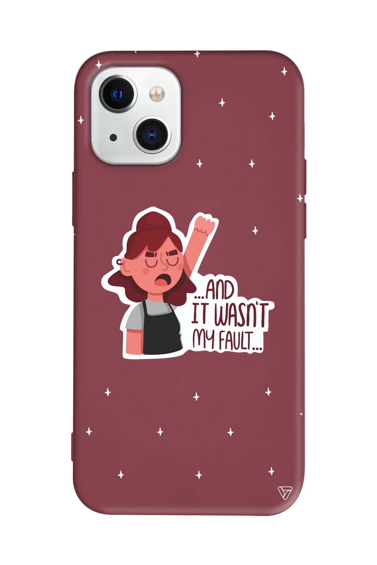 My Fault Lansman Model İçi Kadife Silikon Telefon Kılıfı – Plus Serisine Özel