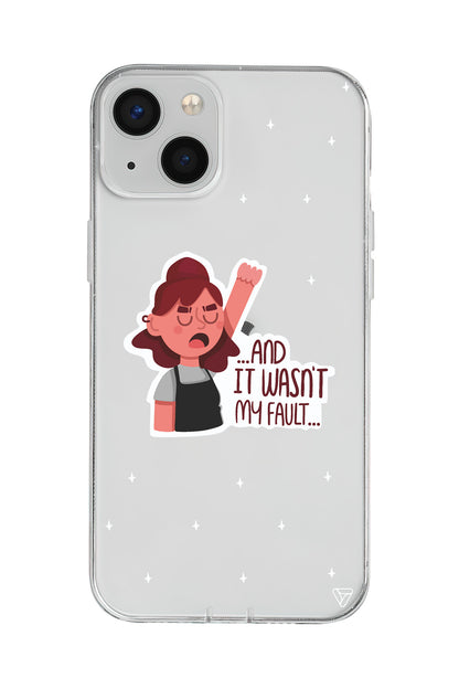 My Fault Lansman Model İçi Kadife Silikon Telefon Kılıfı – Plus Serisine Özel