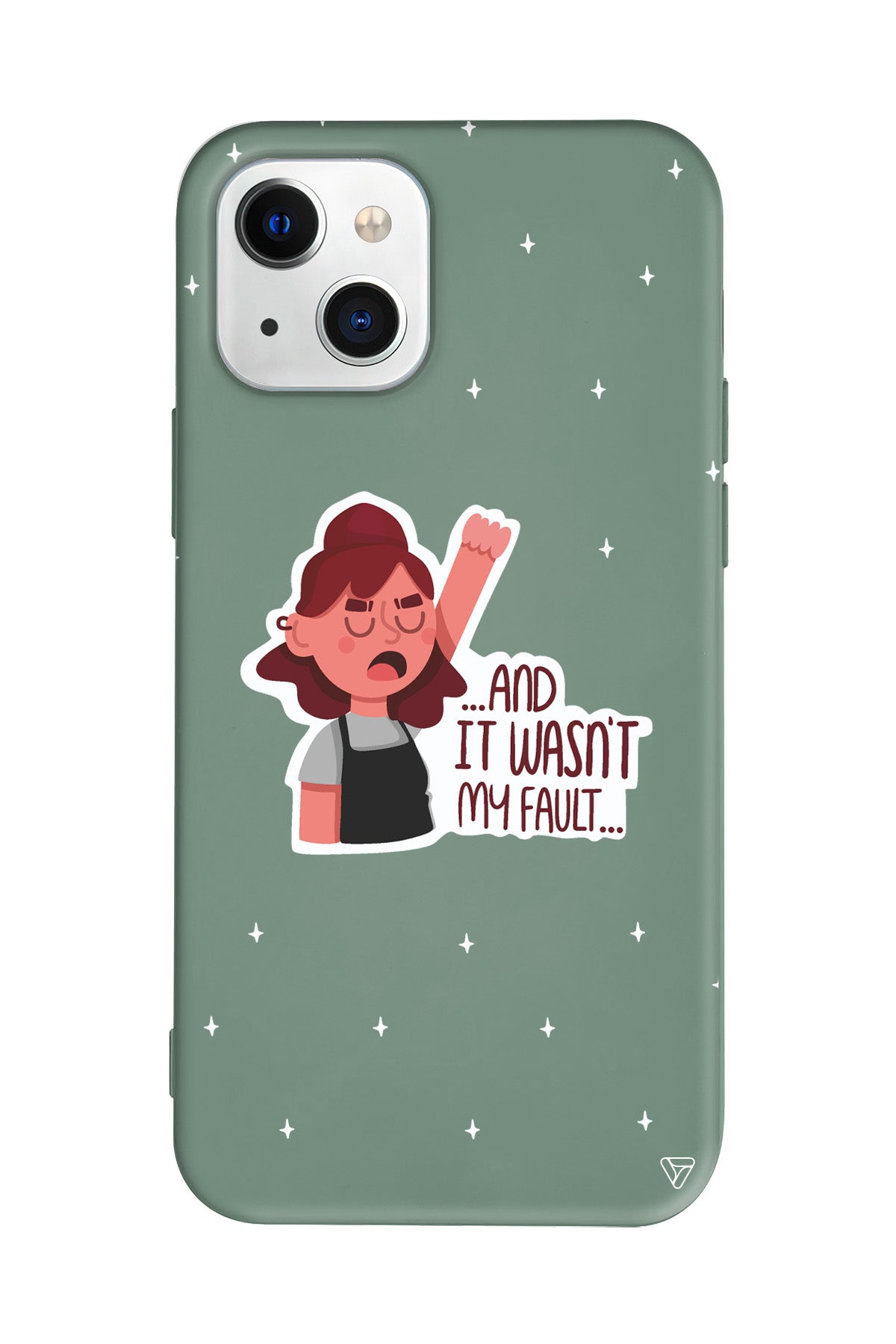 My Fault Lansman Model İçi Kadife Silikon Telefon Kılıfı – Plus Serisine Özel