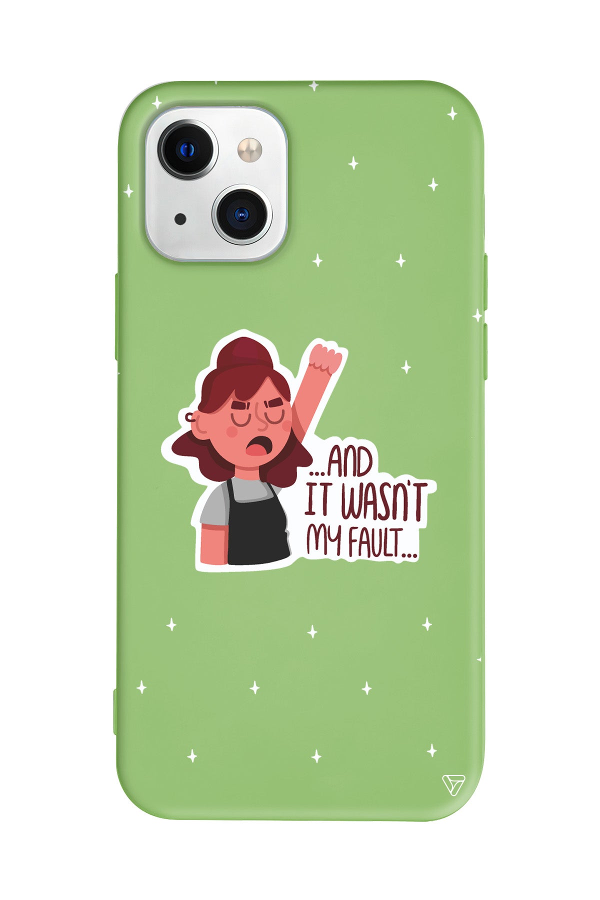 My Fault Lansman Model İçi Kadife Silikon Telefon Kılıfı – Plus Serisine Özel