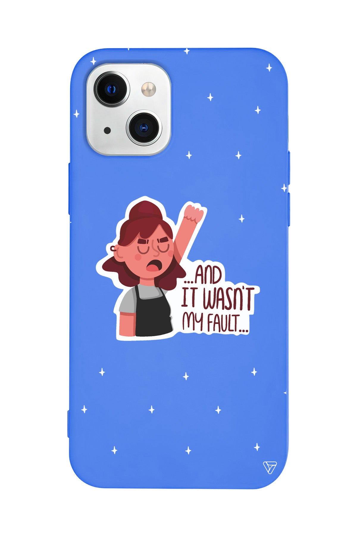 My Fault Lansman Model İçi Kadife Silikon Telefon Kılıfı – Plus Serisine Özel