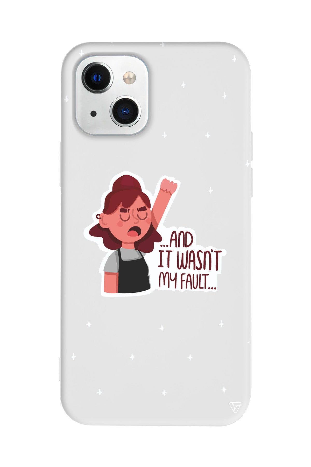 My Fault Lansman Model İçi Kadife Silikon Telefon Kılıfı – Plus Serisine Özel