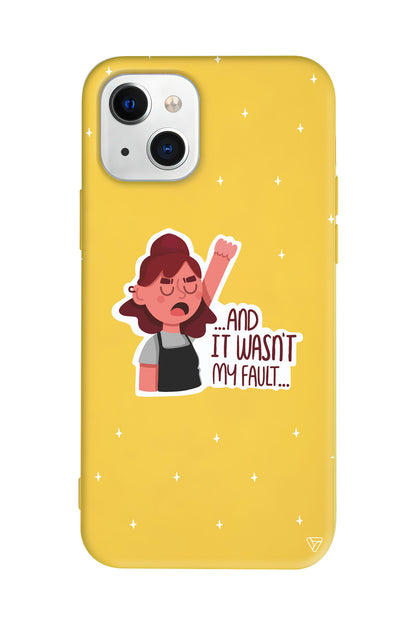 My Fault Lansman Model İçi Kadife Silikon Telefon Kılıfı – Plus Serisine Özel