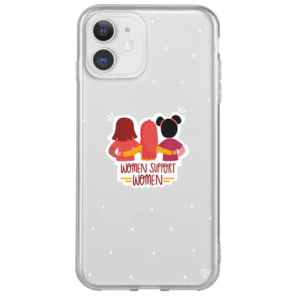 Woman Support Lansman Model İçi Kadife Silikon Telefon Kılıfı