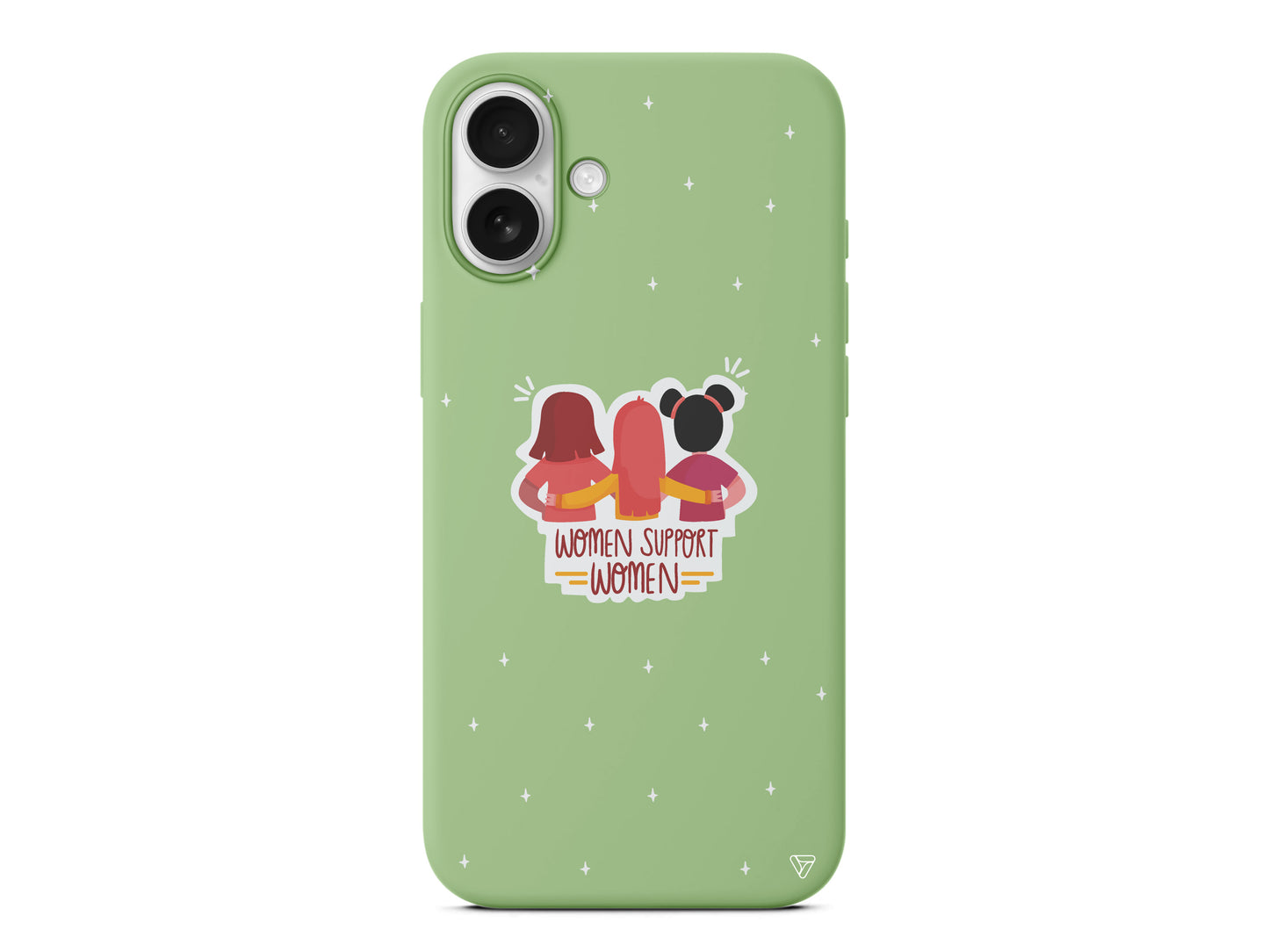 Woman Support Lansman Model İçi Kadife Silikon Telefon Kılıfı