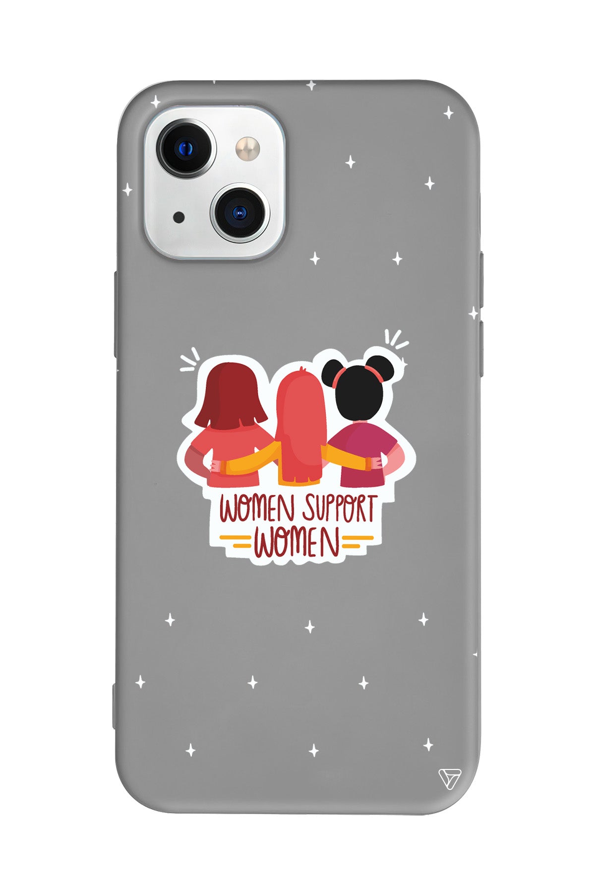 Woman Support Lansman Model İçi Kadife Silikon Telefon Kılıfı – Plus Serisine Özel