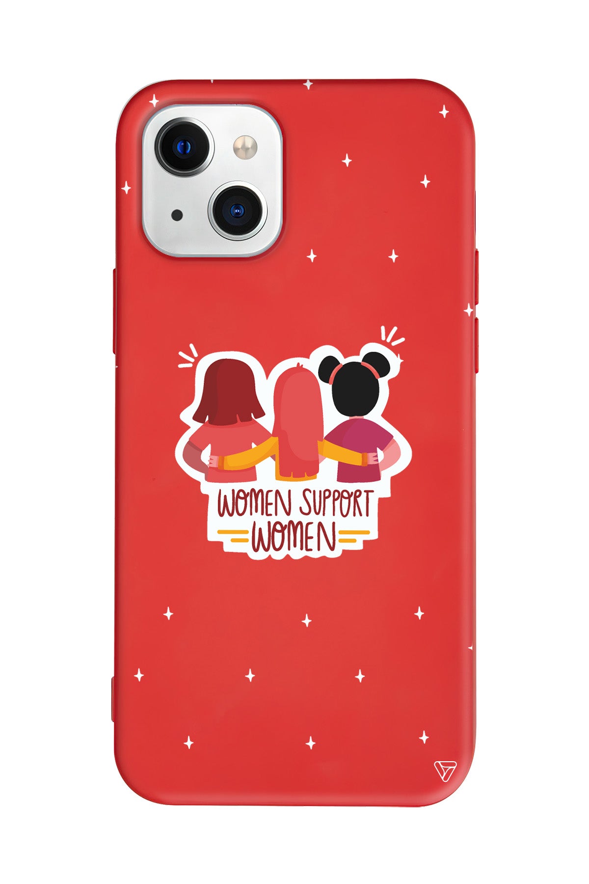 Woman Support Lansman Model İçi Kadife Silikon Telefon Kılıfı – Plus Serisine Özel