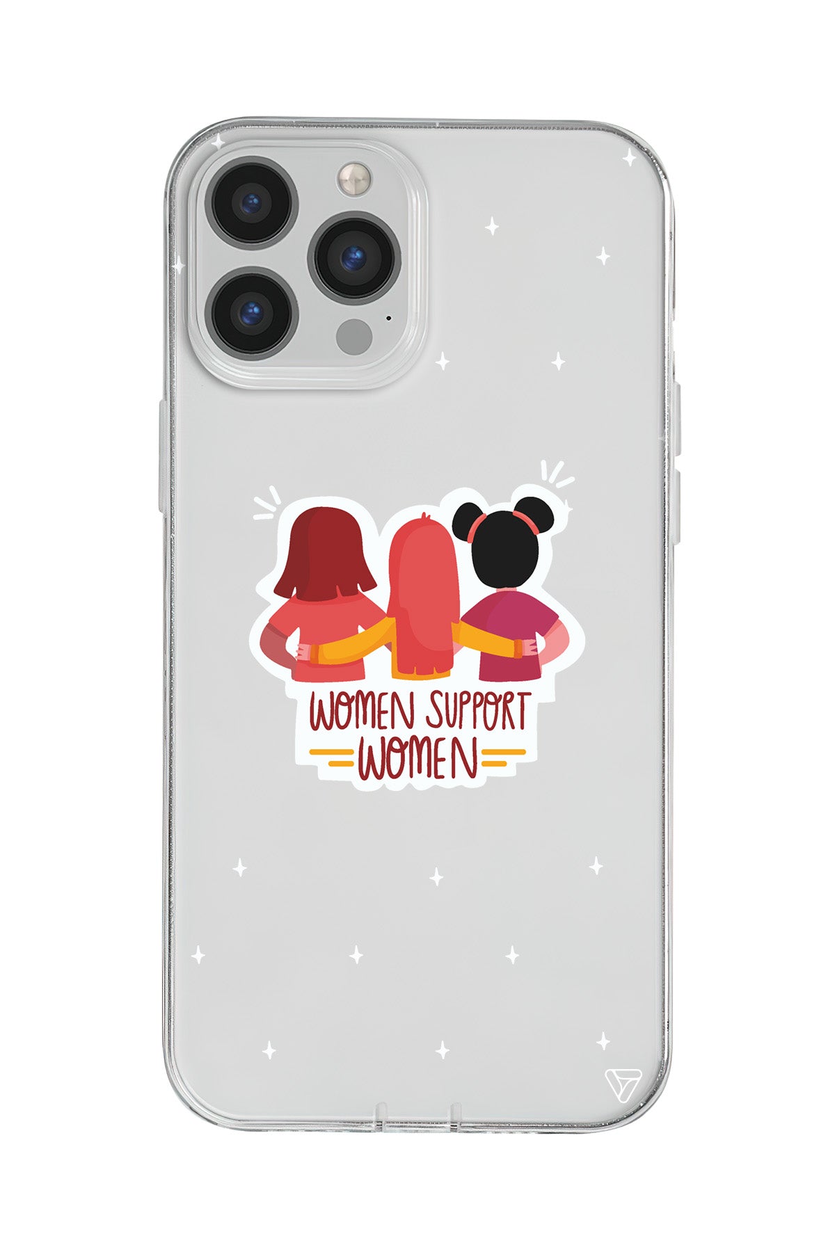 Woman Support Lansman Model İçi Kadife Silikon Telefon Kılıfı