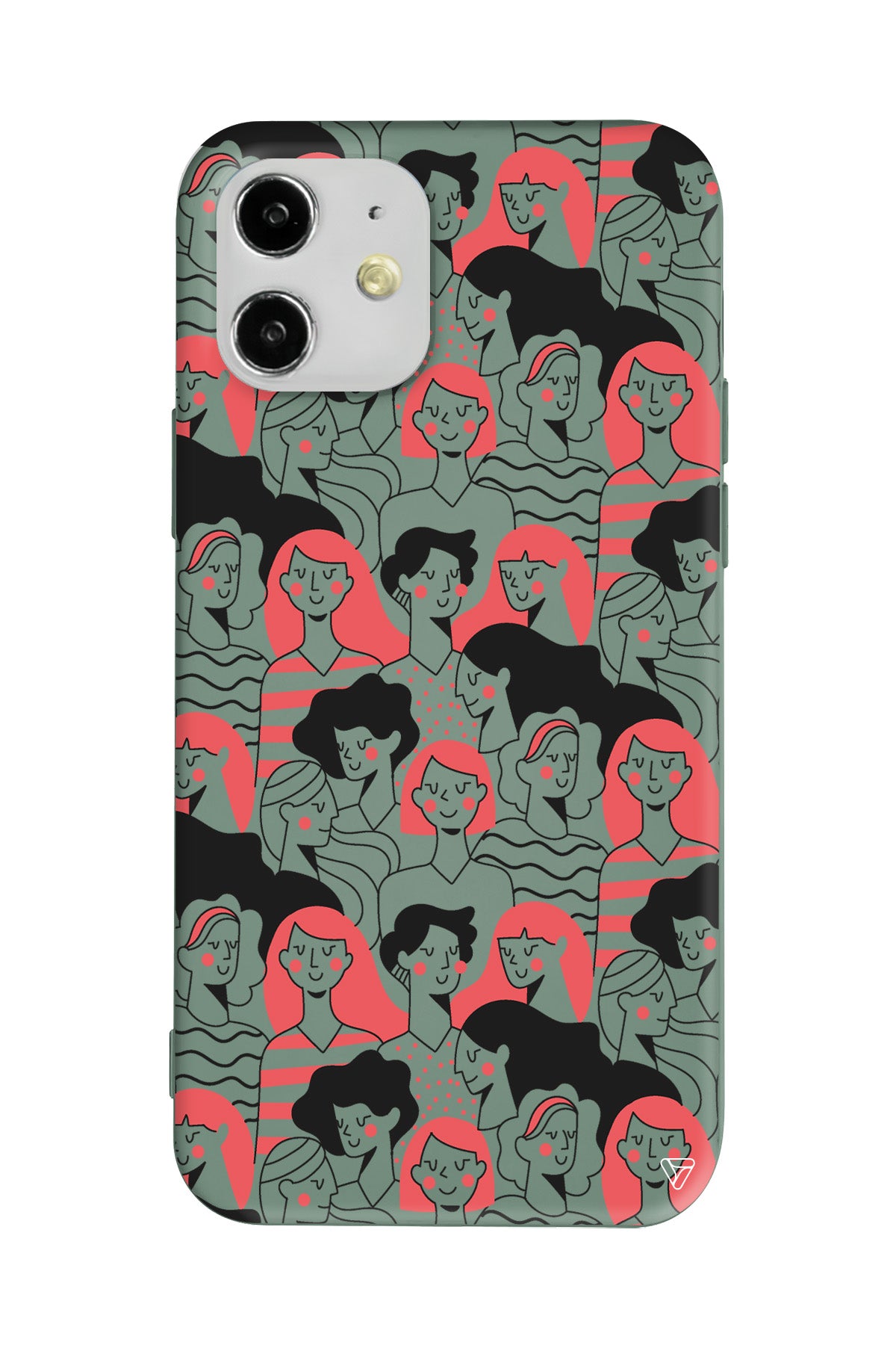 Dunyanin Kadinlari Lansman Model İçi Kadife Silikon Telefon Kılıfı