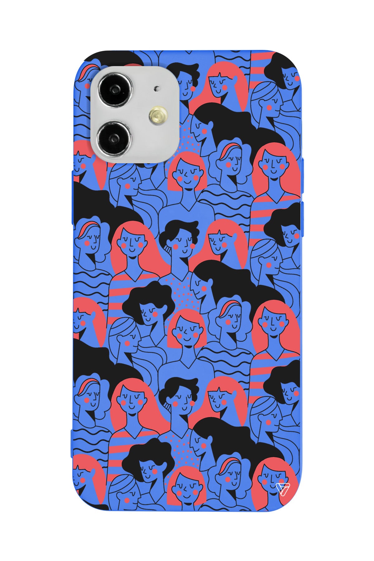 Dunyanin Kadinlari Lansman Model İçi Kadife Silikon Telefon Kılıfı