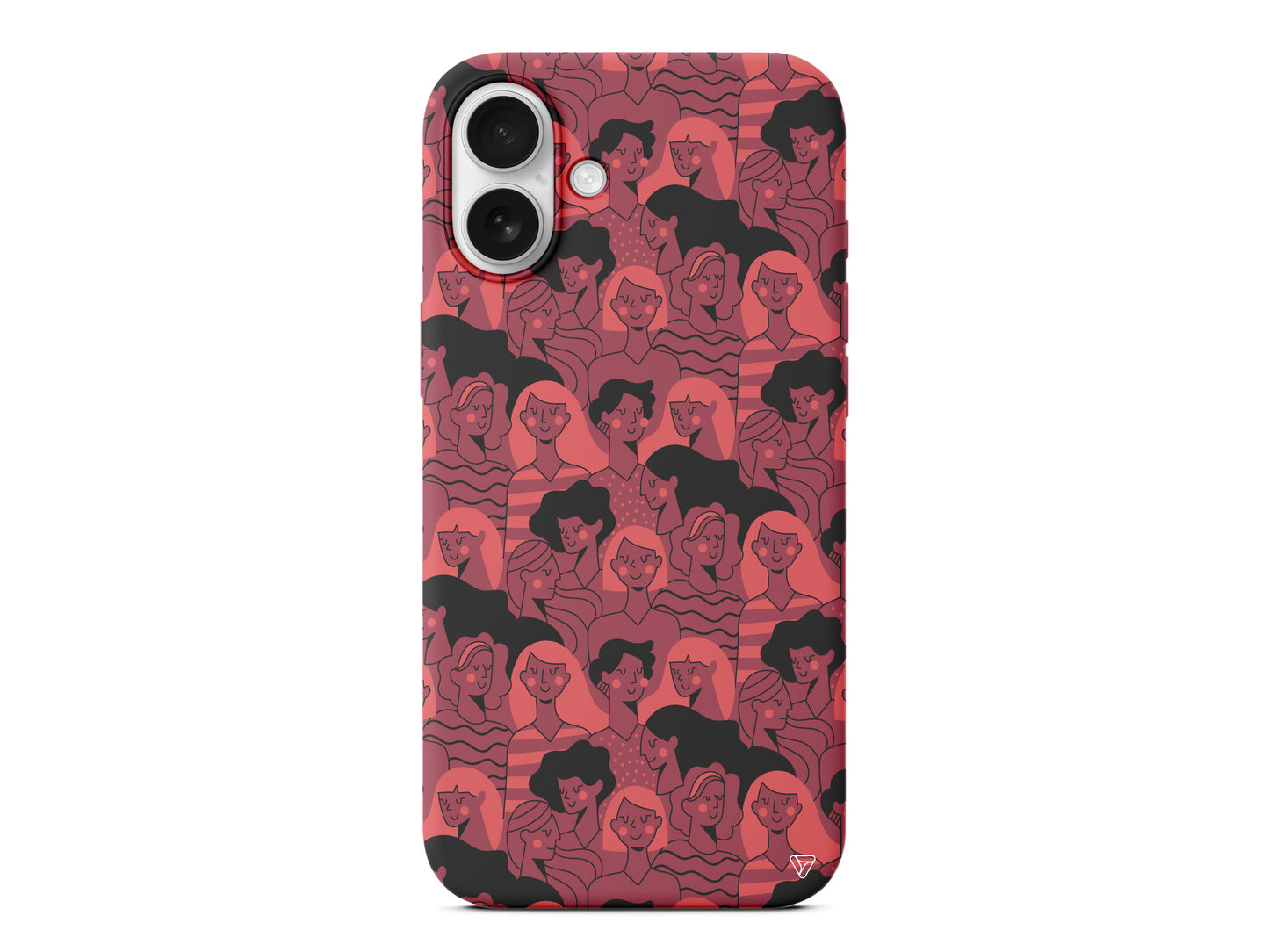 Dunyanin Kadinlari Lansman Model İçi Kadife Silikon Telefon Kılıfı